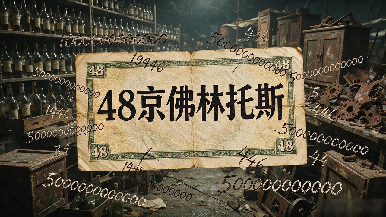 世界上数字最大的货币有多离谱？48京佛林托斯零数到眼花