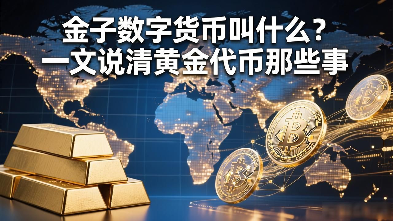 金子数字货币叫什么？一文说清黄金代币那些事