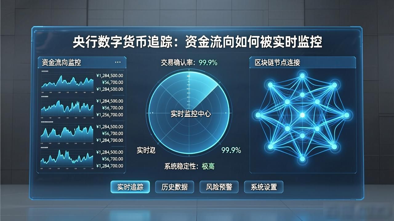 央行数字货币追踪：资金流向如何被实时监控