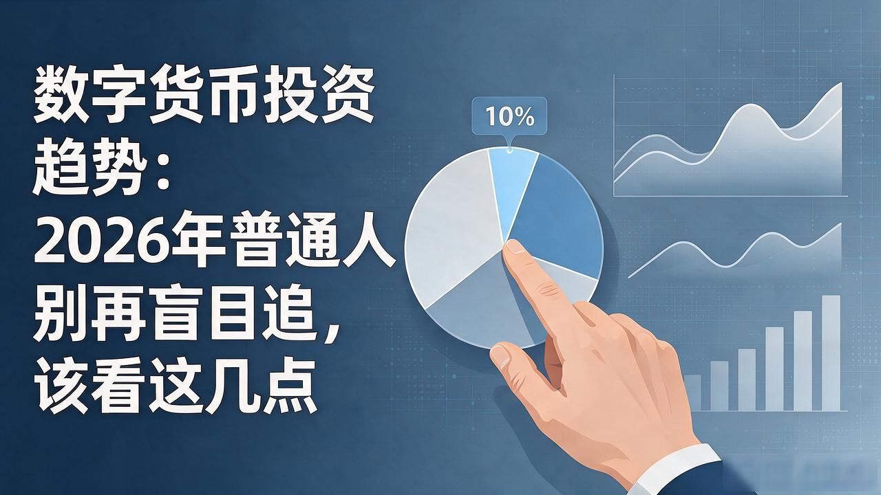 数字货币投资趋势：2026年普通人别再盲目追，该看这几点