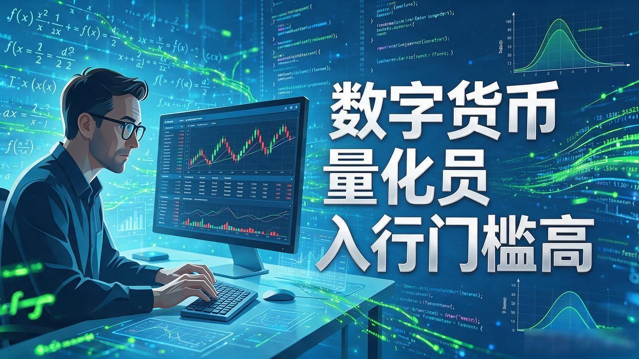 数字货币量化员具体做什么，入行门槛高不高，一个月能赚多少