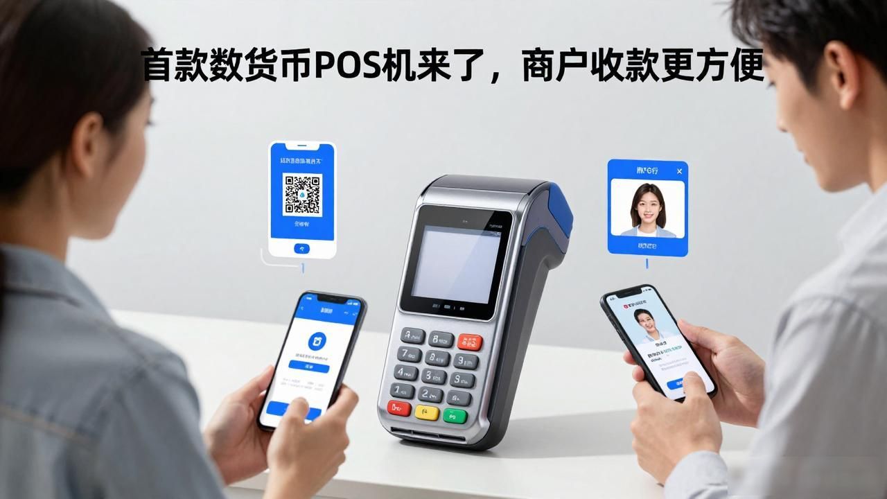 首款数字货币pos机来了，商户收款更方便