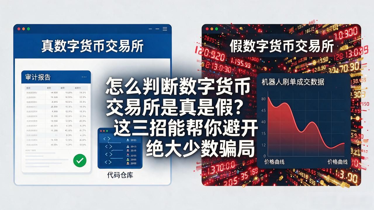 怎么判断数字货币交易所是真是假？这三招能帮你避开绝大多数骗局