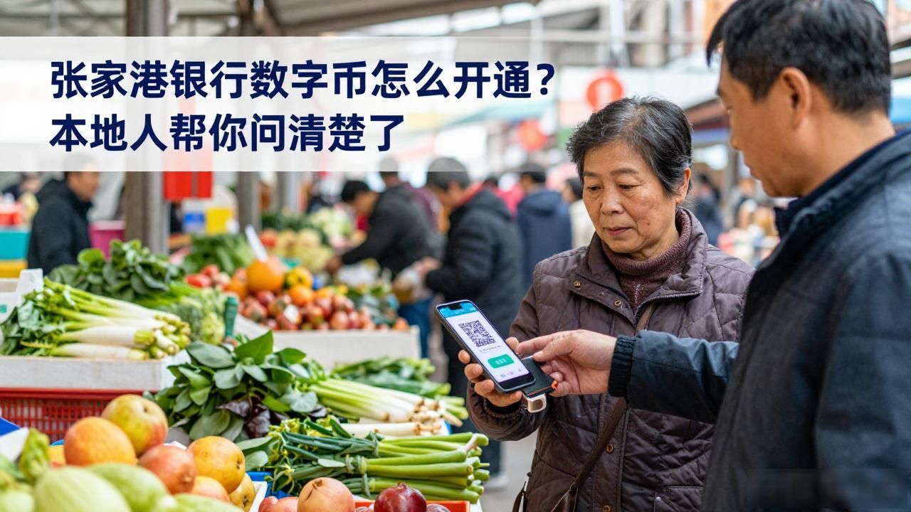 张家港银行数字货币怎么开通？本地人帮你问清楚了