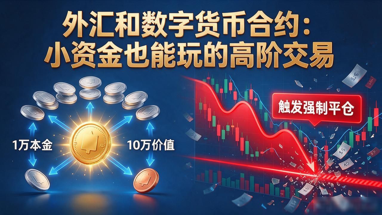 外汇和数字货币合约：小资金也能玩的高阶交易