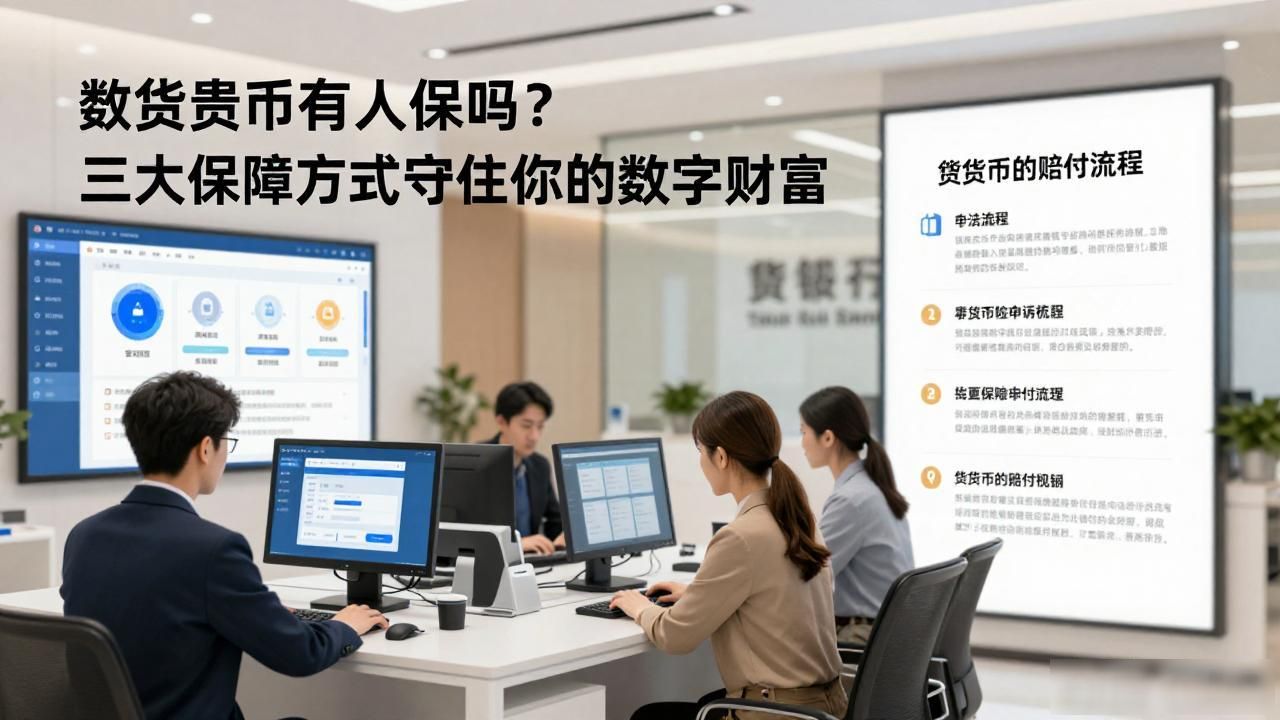 数字货币有人保吗？三大保障方式守住你的数字财富