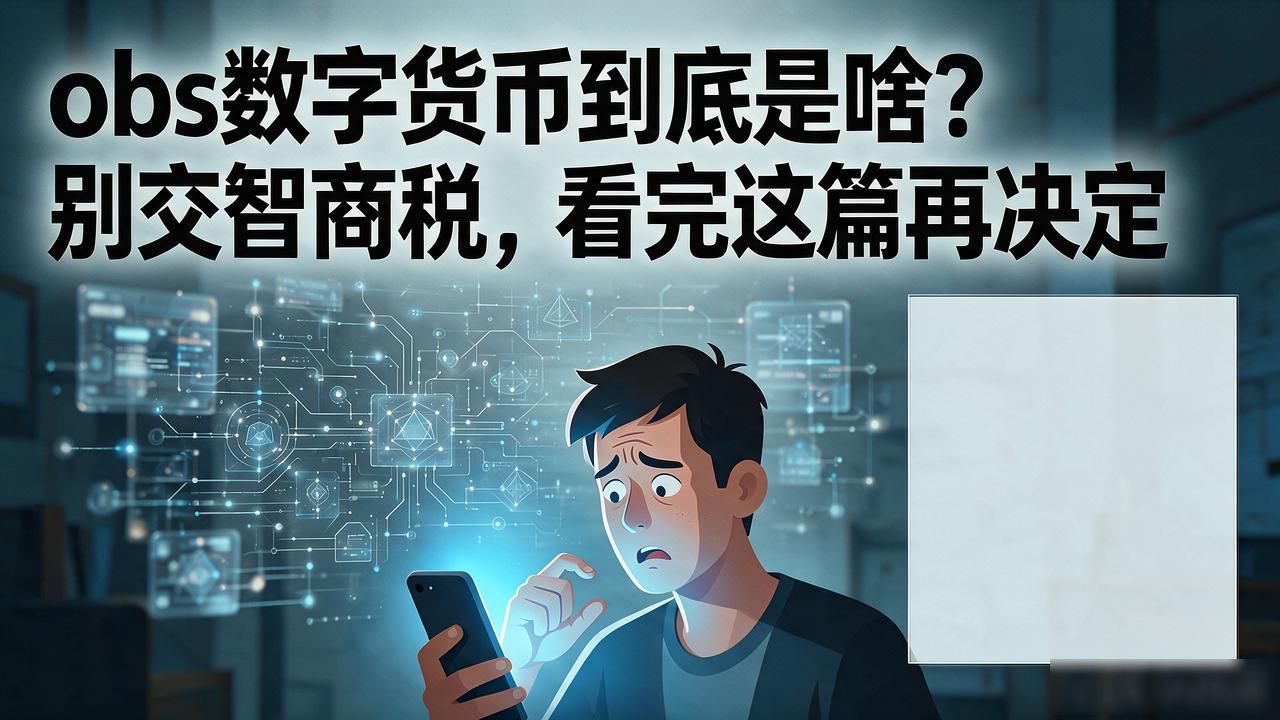 obs数字货币到底是啥？别交智商税，看完这篇再决定