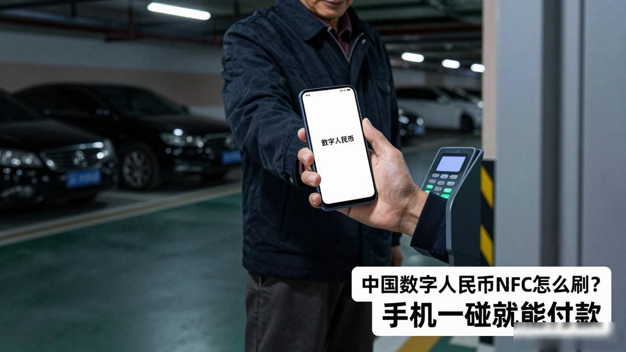 中国数字人民币NFC怎么刷？手机一碰就能付款