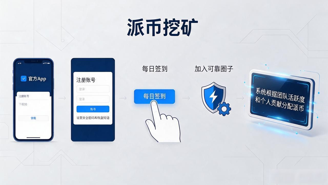 数字货币挖派币：手机也能轻松挖矿获币