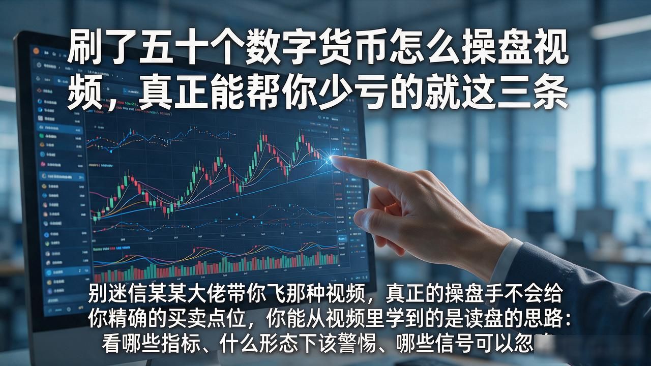 刷了五十个数字货币怎么操盘视频，真正能帮你少亏的就这三条