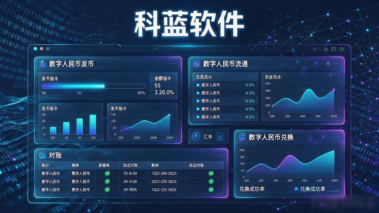 科蓝软件数字货币公司，数字人民币系统背后的技术玩家