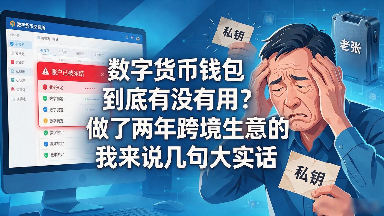 数字货币钱包到底有没有用？做了两年跨境生意的我来说几句大实话