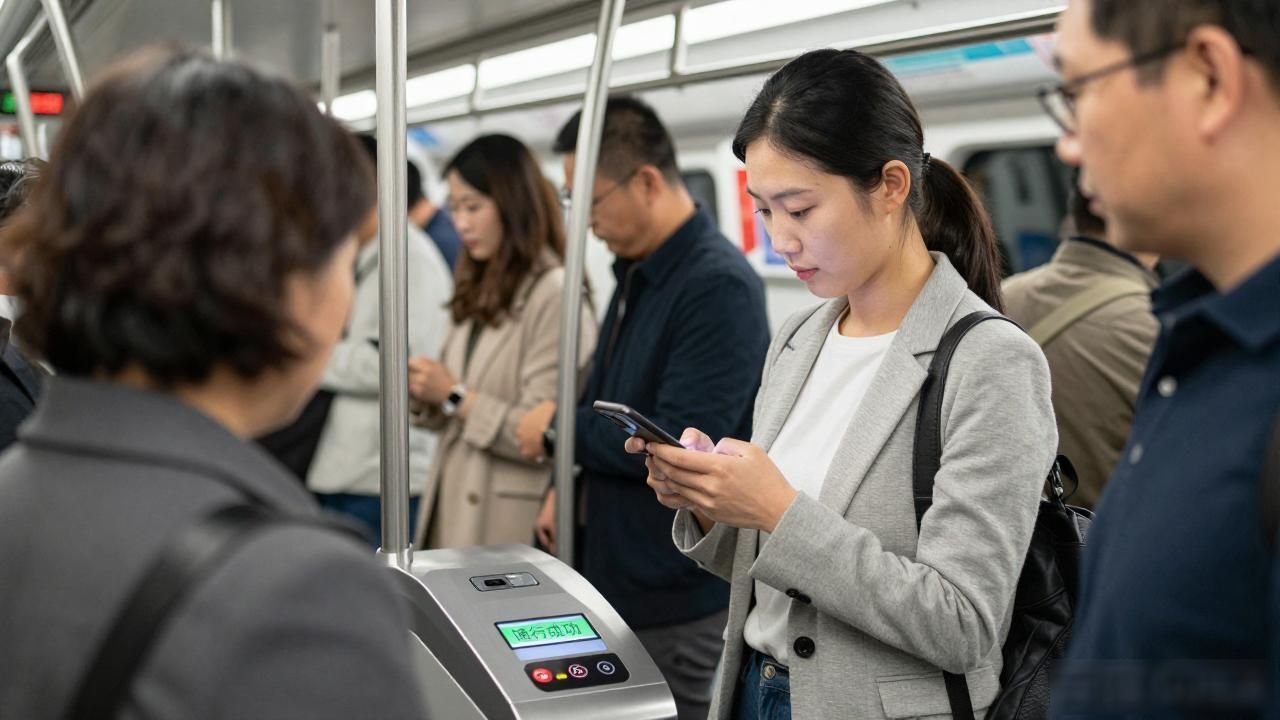 北京地铁刷数字货币靠谱吗？每天挤地铁的通勤族来说说真实感受