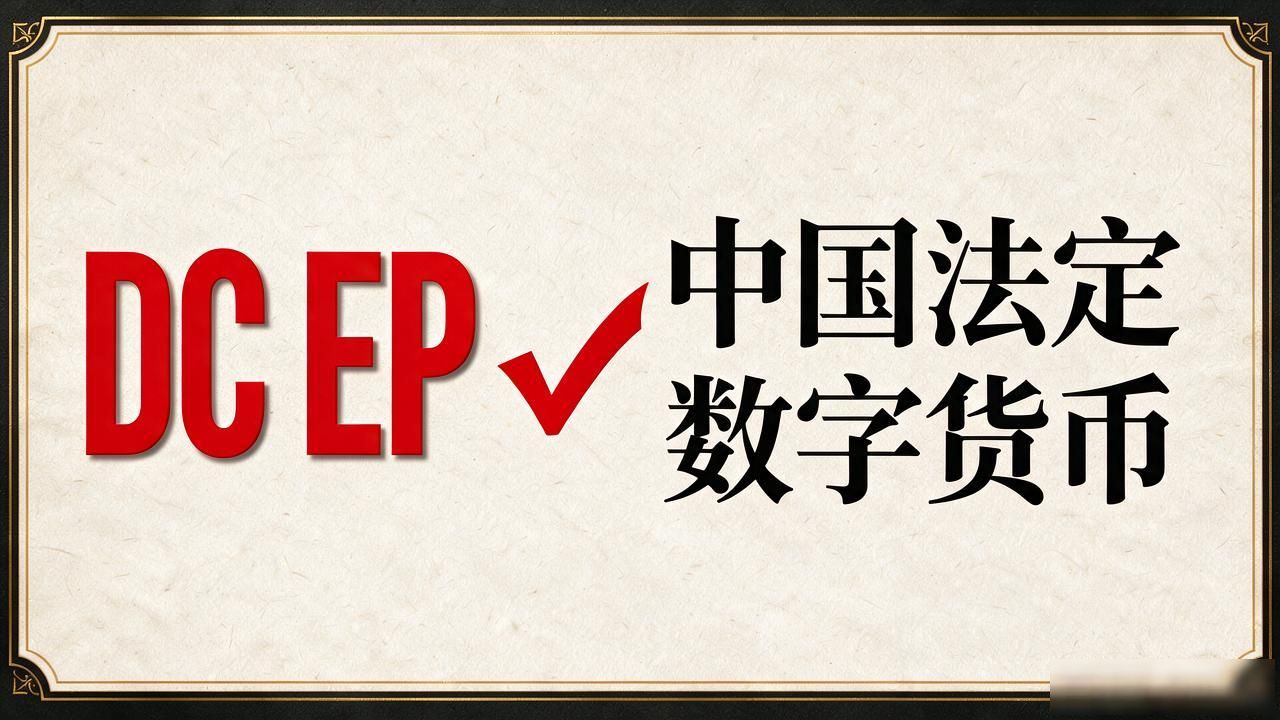 中国法定数字货币是DC EP？搞错了吧，正确名称在这儿
