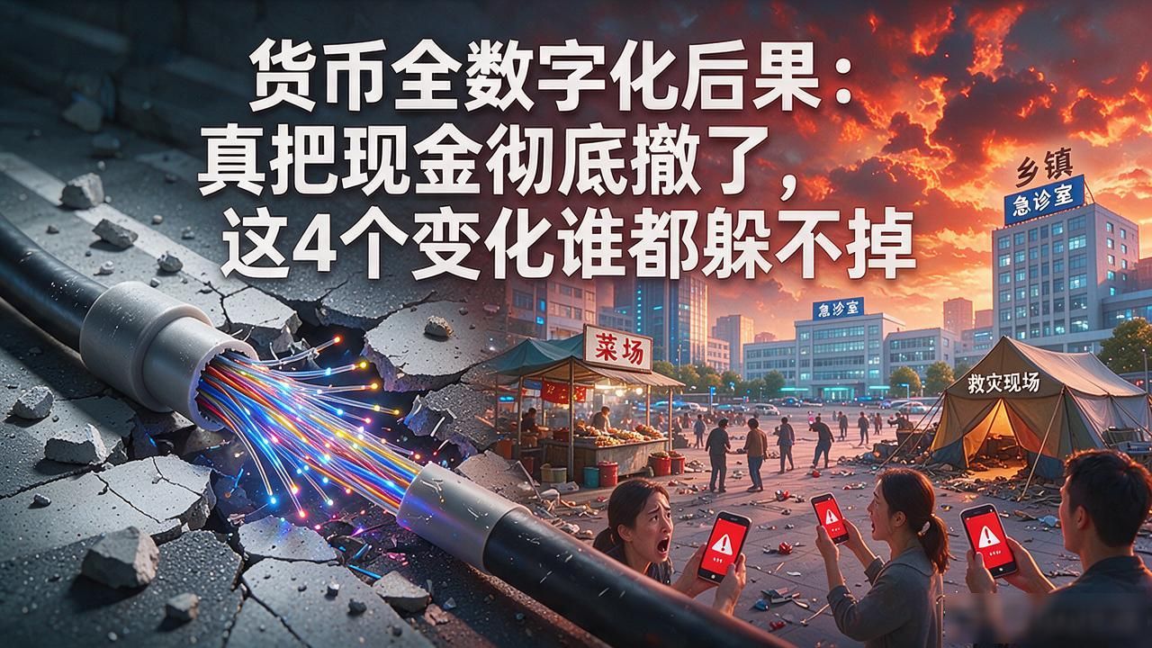 货币全数字化后果：真把现金彻底撤了，这4个变化谁都躲不掉