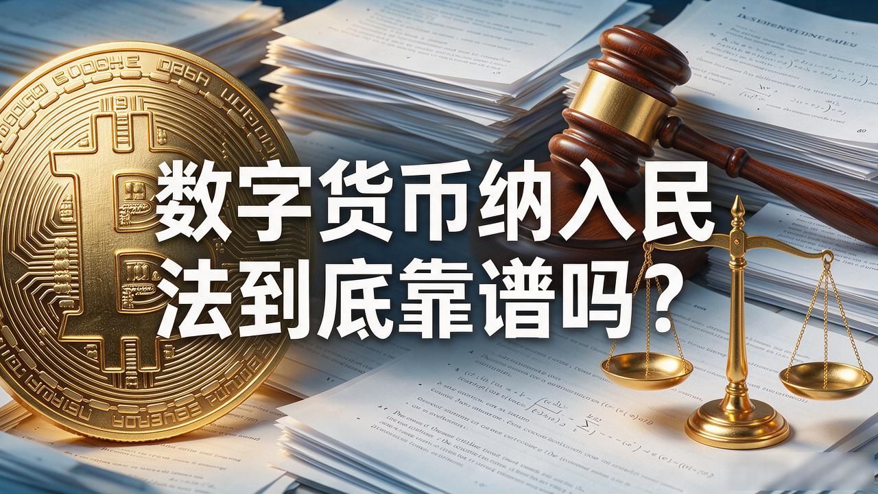 数字货币纳入民法到底靠谱吗？看完这个视频心里就有底了