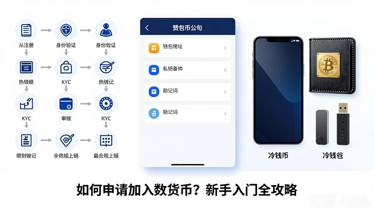 如何申请加入数字货币？新手入门全攻略