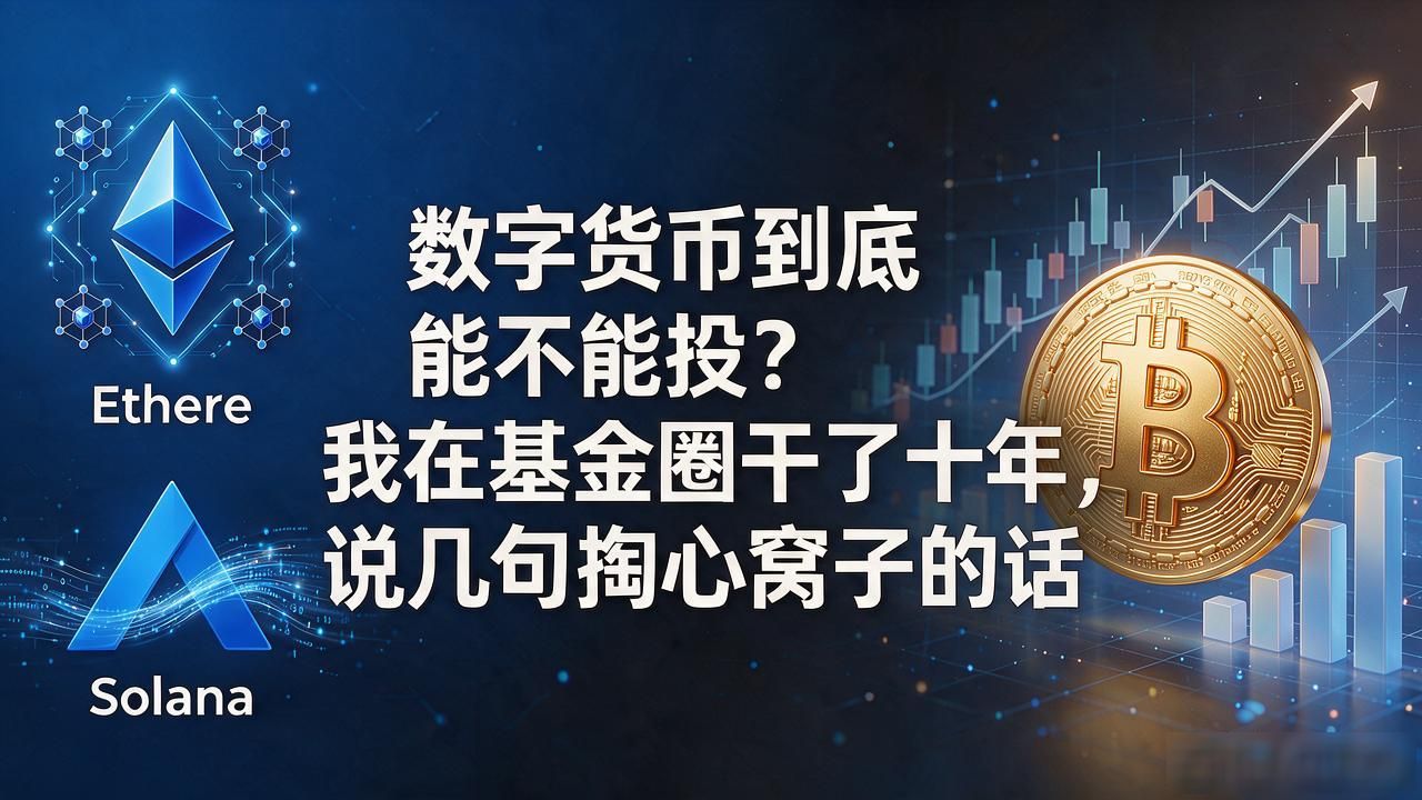 数字货币到底能不能投？我在基金圈干了十年，说几句掏心窝子的话