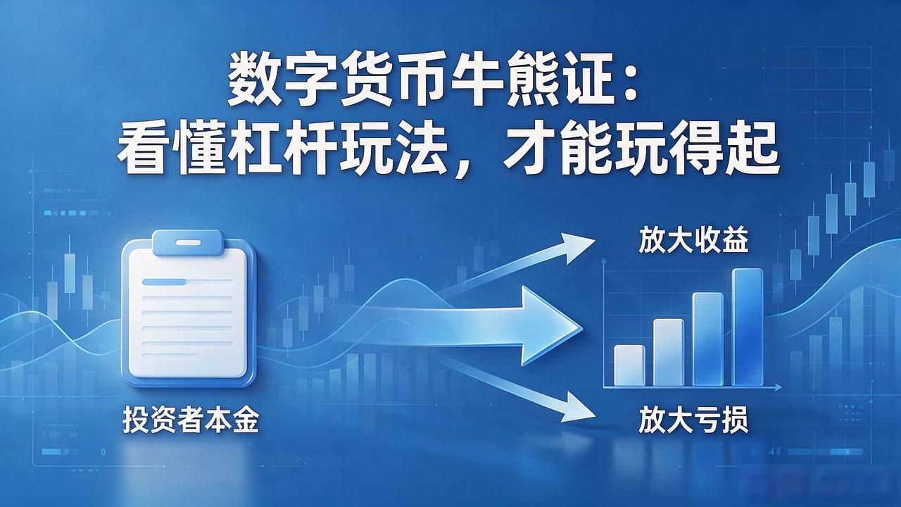 数字货币牛熊证：看懂杠杆玩法，才能玩得起