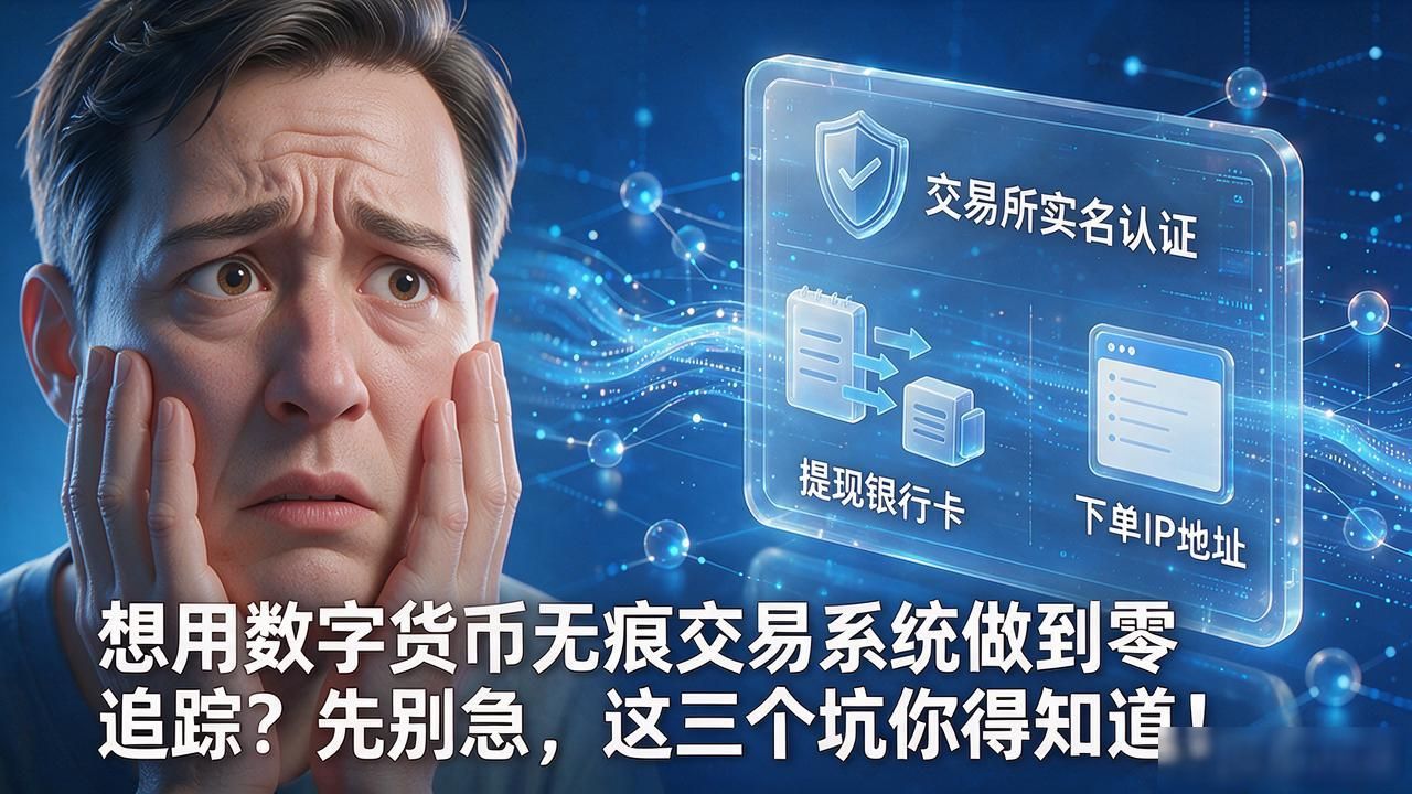 想用数字货币无痕交易系统做到零追踪？先别急，这三个坑你得知道