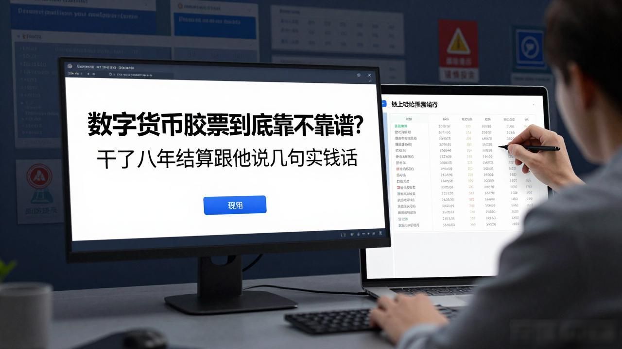 数字货币胶票到底靠不靠谱？干了八年结算跟你说几句实话